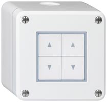 AP-Storentaster robusto IP55 weiss mit 4 Funktionstasten