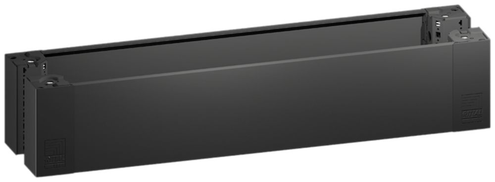 Socle avec angles Rittal AX, H=200mm, pour armoire compacte L=1000mm