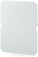 Montageplatte Hensel, Isolierstoff 4mm, für Leergehäuse Mi 06..