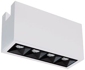 Projecteur LED SG Zip Inspire 8W 470lm 3000K WB VAR AD1PH 160×59×85mm blanc