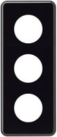 Abdeckplatte basico 3×1 3×43mm schwarz