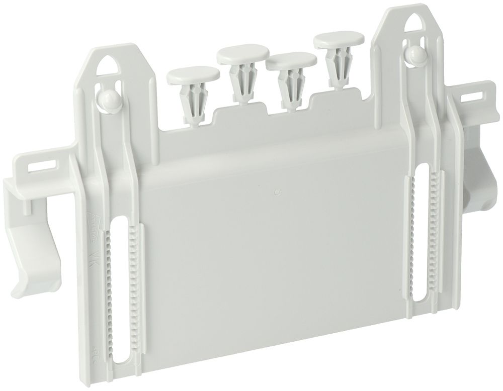 Placca di montaggio AGRO, per canale portacavi, dritto