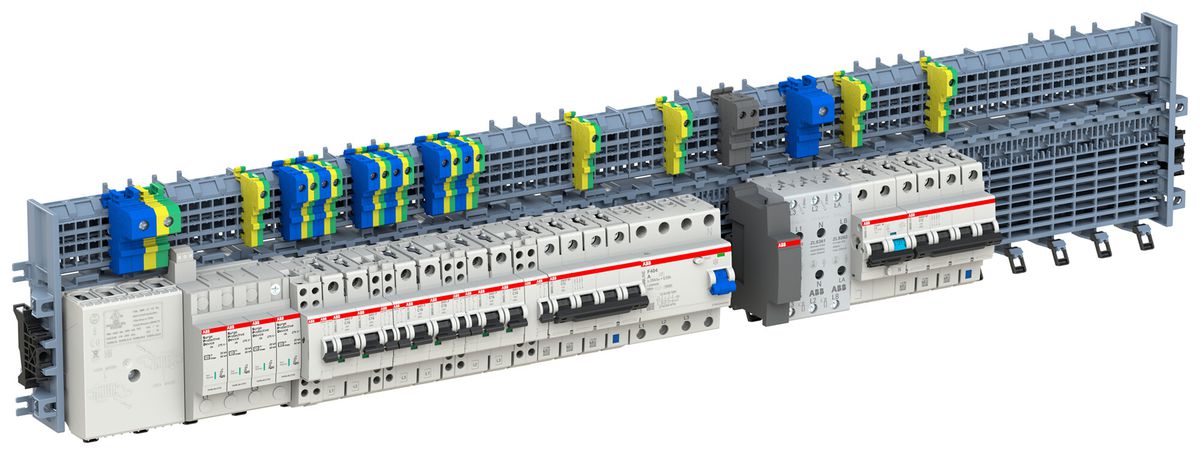 Zoccolo ad innesto ABB SMISSLINE TP 8 unita