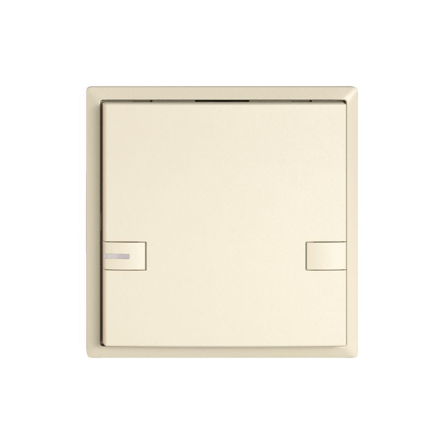 Poussoir KNX RGB EDIZIO.liv SNAPFIX® capteur temp.RGB-LED 1× comm.2T cr