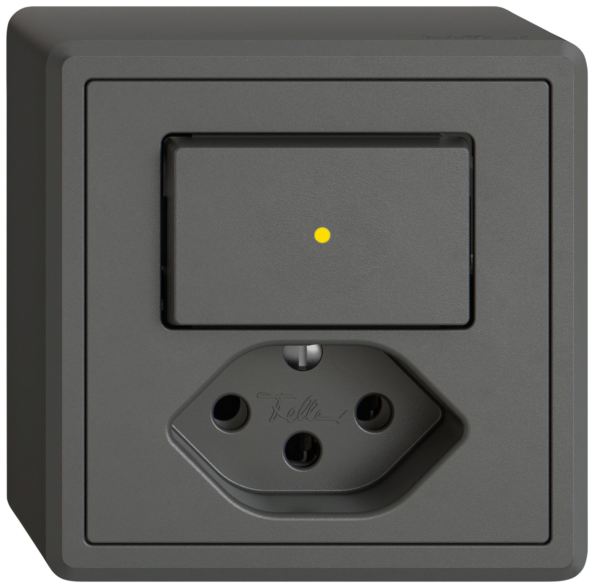 Combinazione AP EDIZIO.liv SNAPFIX® ARL+T13 illuminazione frontale gi grs