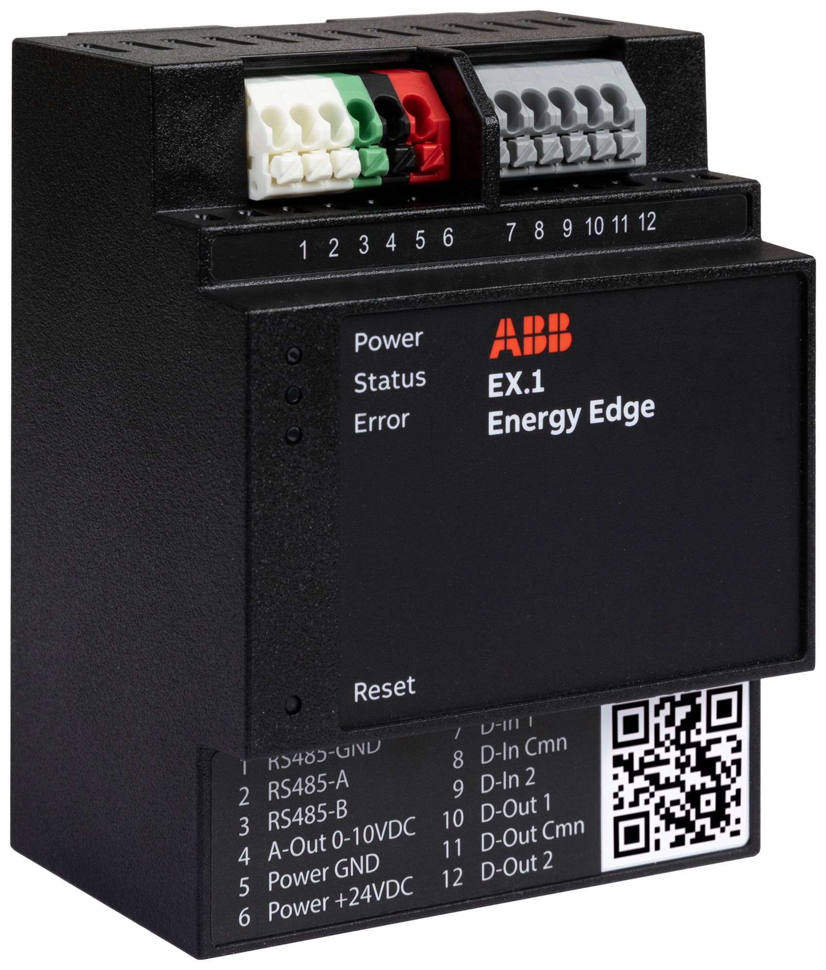 REG-Gateway ABB EX.1 Energy Edge 24VDC 2DI/2DO/1AI RS-485 4TE