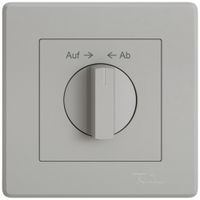 UP-Montageset EDIZIO.liv SNAPFIX® f.Schwenktaster m.Griff Auf → ← Ab hgu