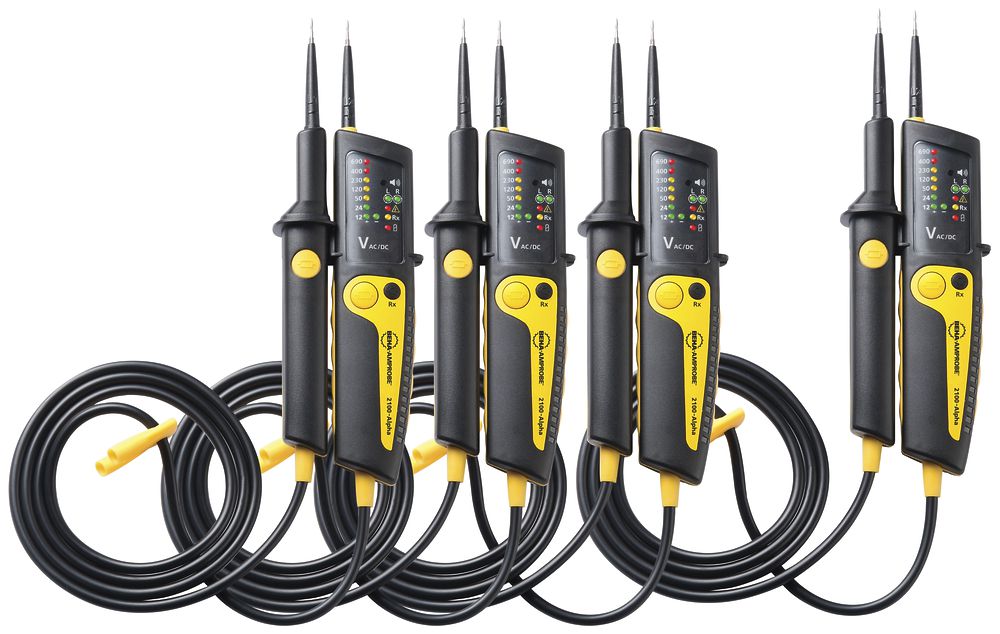 Spannungs- & Durchgangsprüfer Beha-Amprobe 2100-Alpha Bundle, 4-mal