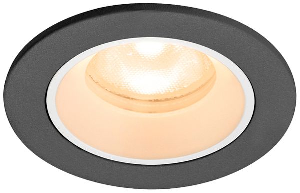 Downlight LED SLV NUMINOS XS 6.9W 900lm 2700K WB DALI Ø65×45mm no/bc
