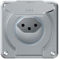 Steckdose robusto 1×Typ 13 IP55 aluminium