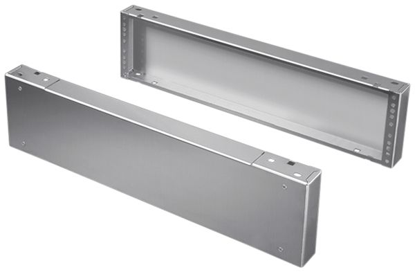 Cache-socle Rittal TS 8702.000 1000×200mm face/revers acier affiné