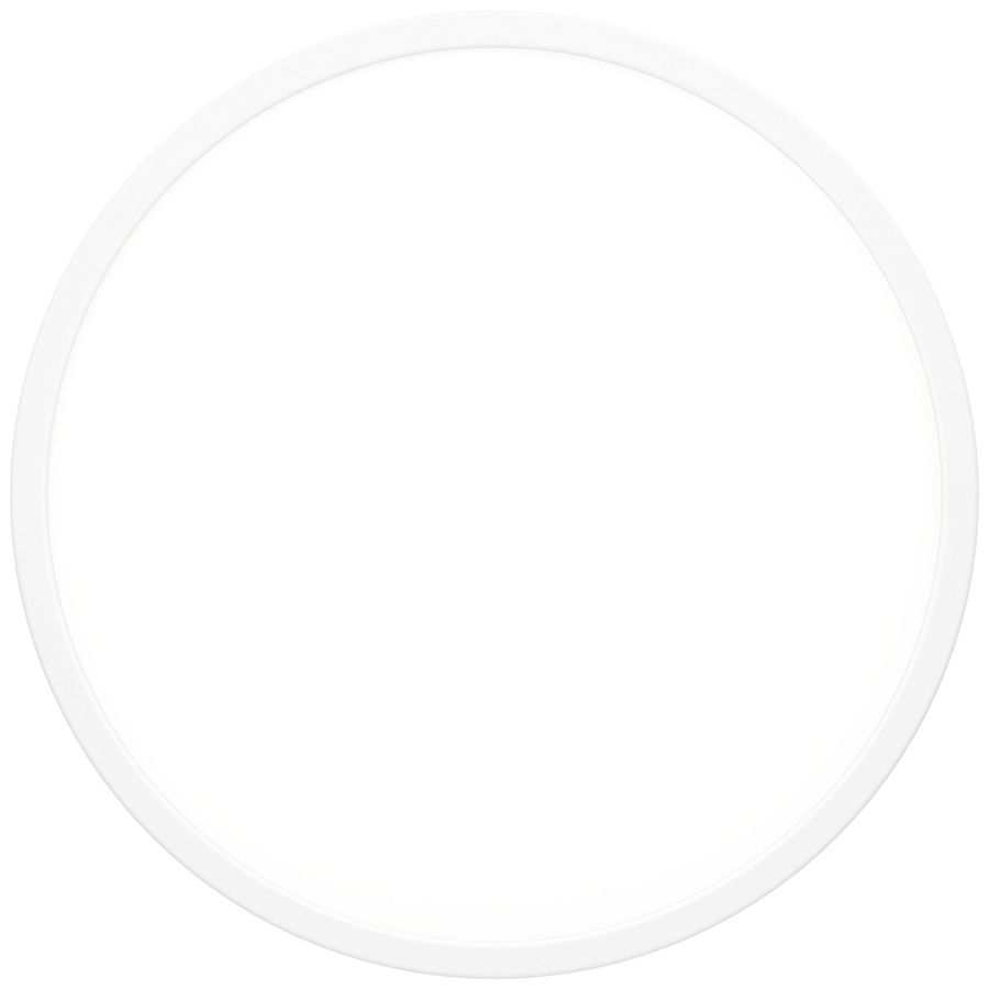 LED-Deckenleuchte Eglo FUEVA 21W 0…2850lm 2700…6500K IP44 DIM Ø389×25mm weiss