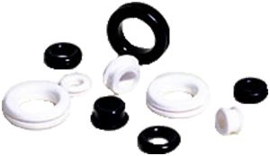 Kabeltülle PVC 31/3mm schwarz