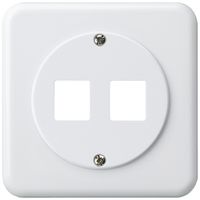 UP-Montageset HMS basico C für 2 Module weiss