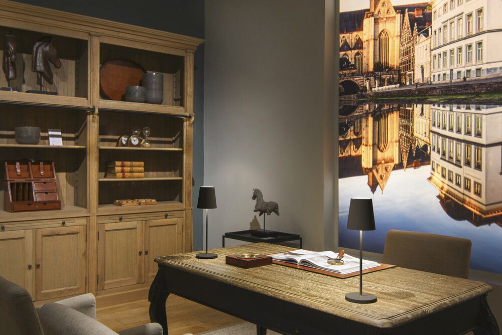 Lampada da tavolo LED SLV VINOLINA TWO 2W 190lm 2200/2700/3000K REG nero