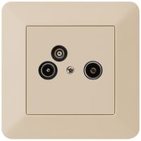 UP-Antennendose R/TV-Daten kallysto.trend 19dB beige
