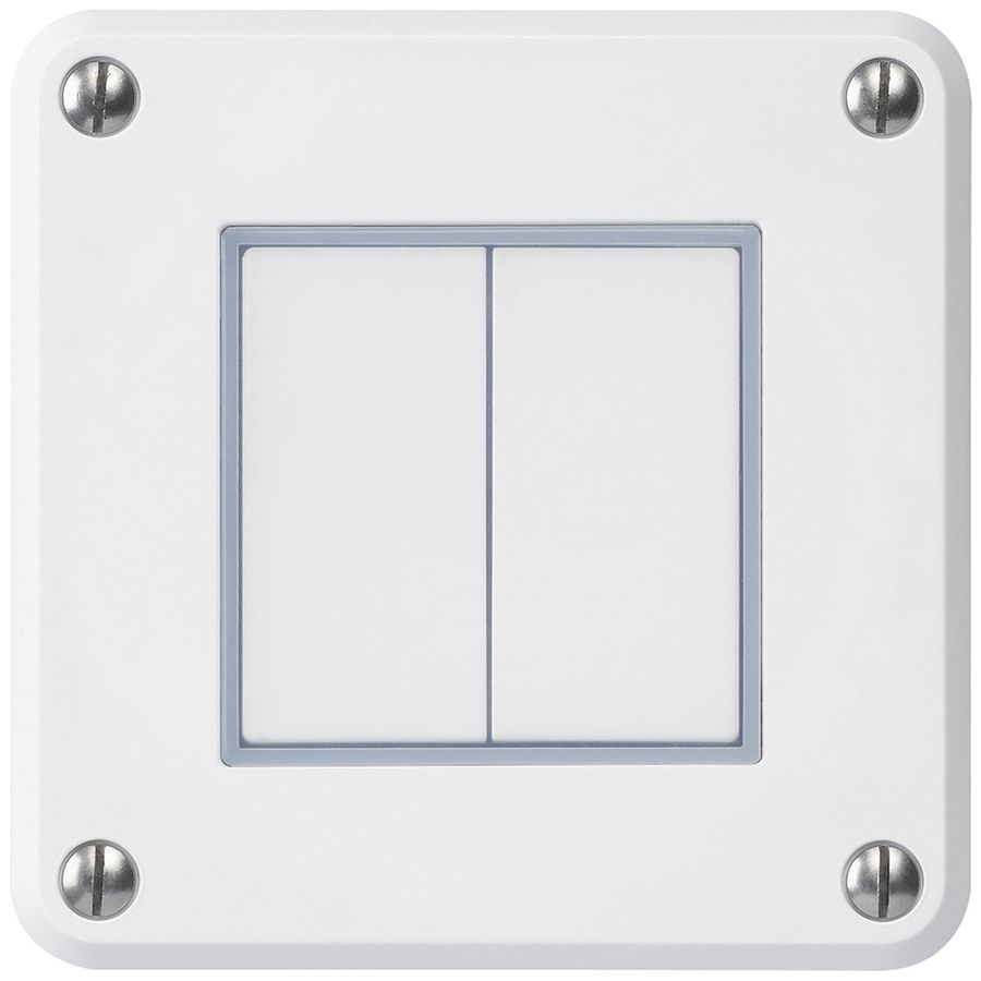 UP-Druckschalter robusto IP55 Schema 3/Drucktaster weiss für Kombination