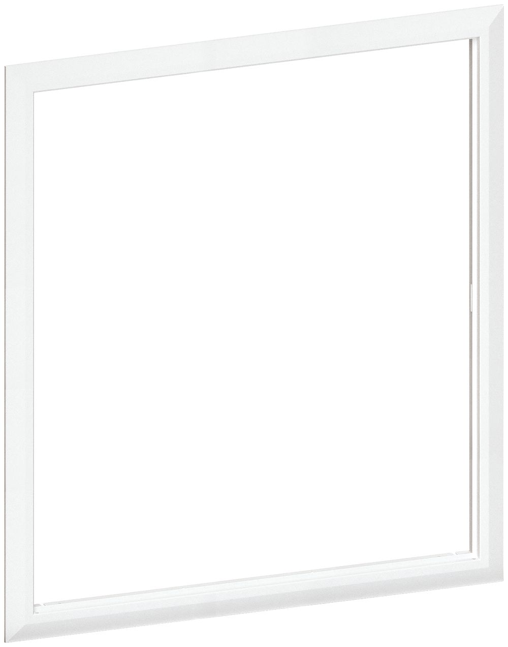 Blendrahmen Hager univers 853×853×13mm IP00 weiss für FW53U..