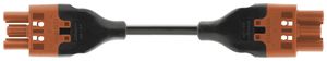 Verbindungsleitung Woertz 49343/C3 3×1.5mm² 250V 16A 8m or Buchse-Stecker Cca