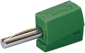 Spina a banana WAGO verde