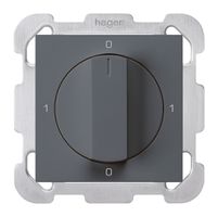 Interruttore rotativo INC kallysto 0/3L antracite con manopola