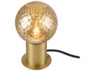 Tischleuchte SLV VARYT E14 1×6W Schalter Ø90×90mm Messing