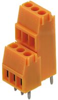 Durchgangs-Reihenklemme Weidmüller ZDU 2.5-2/3AN Zugfeder 2.5mm² TS35 schwarz