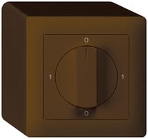 AP-Drehschalter kallysto 0/3L br mit Drehgriff