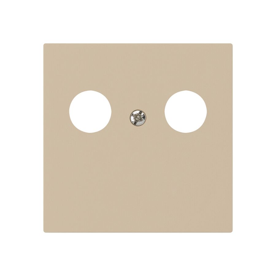 Placca frontale kallysto per R&M HWS beige 2×coass.