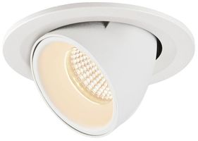 EB-LED-Downlight SLV NUMINOS GIMBLE S, 8.6W 250mA 720lm 2700K 40° ws