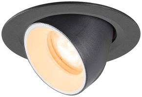 Downlight LED SLV NUMINOS GIMBLE XS 6.9W 900lm 2700K WB DALI Ø80×57mm no/bc