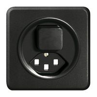 UP-Frontset FH T23 schwarz, 86×86mm für Kleinkombi