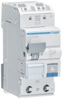 Brandschutzschalter Hager AFDD+LS-Schalter, 1P+N 6kA C20A