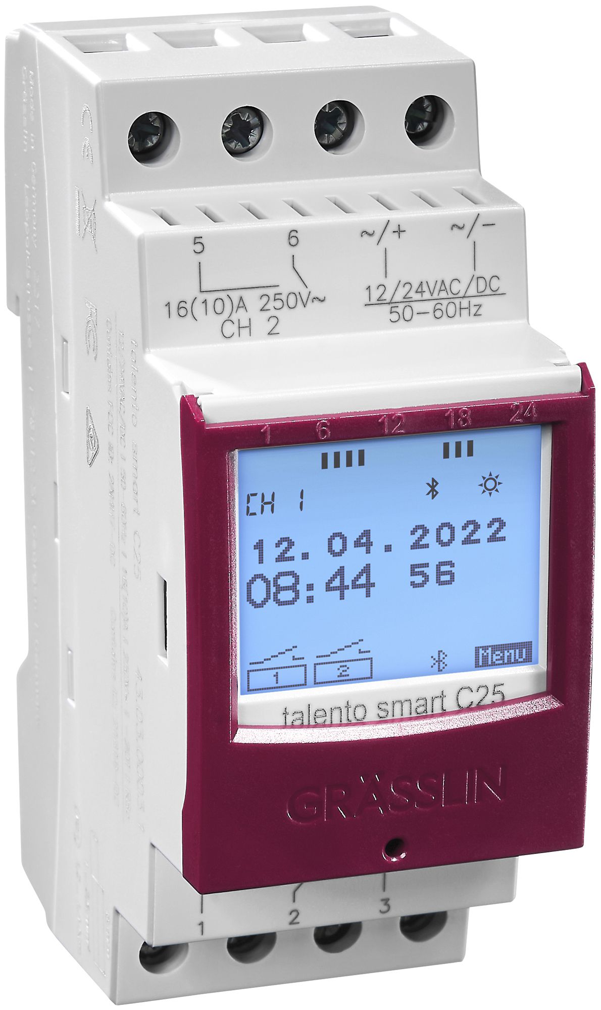 Minuteur digital AMD talento smart C25, 2 canaux 12/24VUC