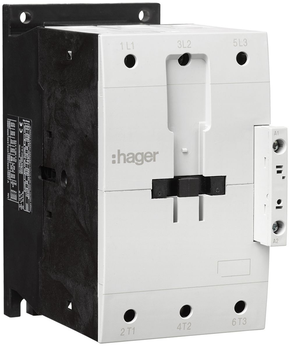 Leistungsschütz Hager 3P 95A bei AC-3 Spulenspannung 230VAC