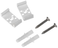 Crampon de montage SLV BATTEN matière synthétique, blanc, 2 pièces