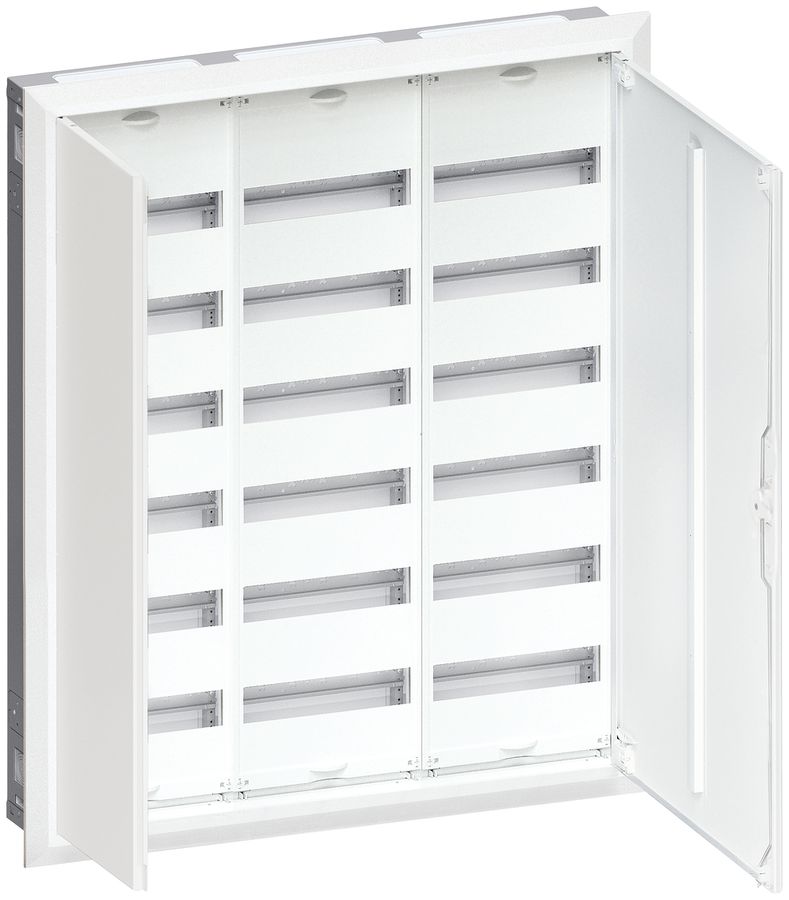 Distributeur ENC Hager univers 6 rangées 216UM porte IP30 800×950×110mm