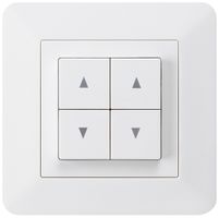 UP-Storenschalter kallysto.trend weiss mit 4 Funktionstasten