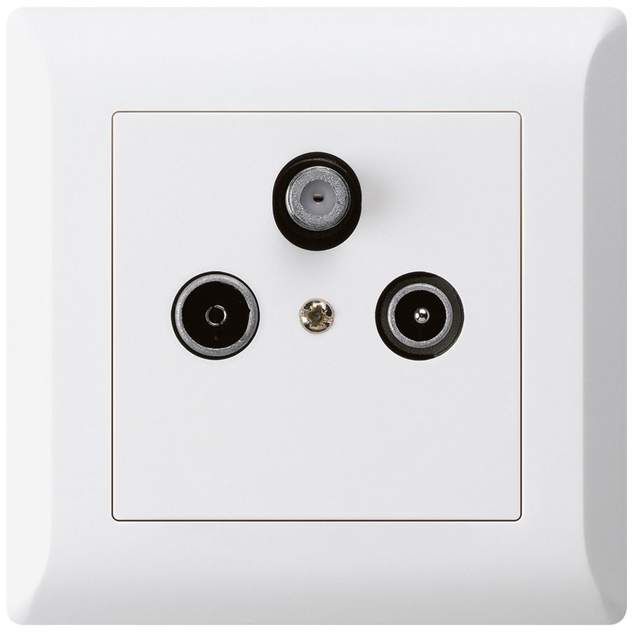 Presa INC kallysto.line R/TV/SAT bianco