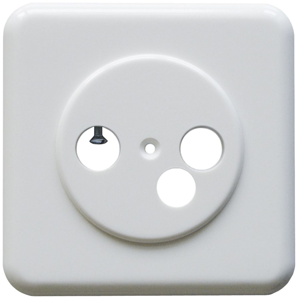 Placca di copertura scatola dati DD bianco