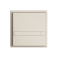 UP-Taster KNX 1-fach EDIZIOdue colore crema RGB ohne LED mit Papiereinlage