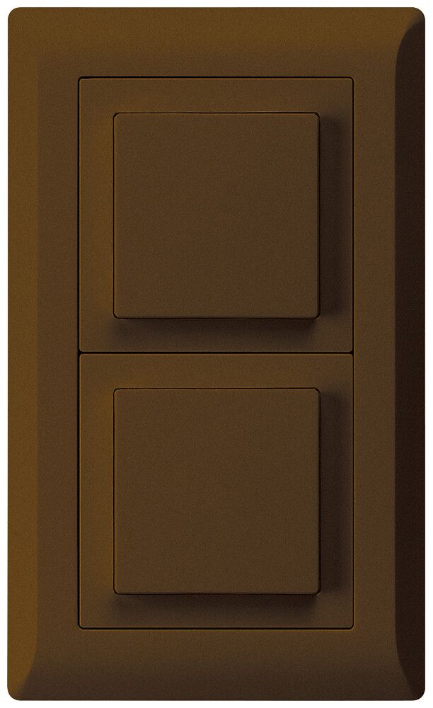 Combinaison ENC kallysto.line grd.I-I verticale 2×poussoir brun