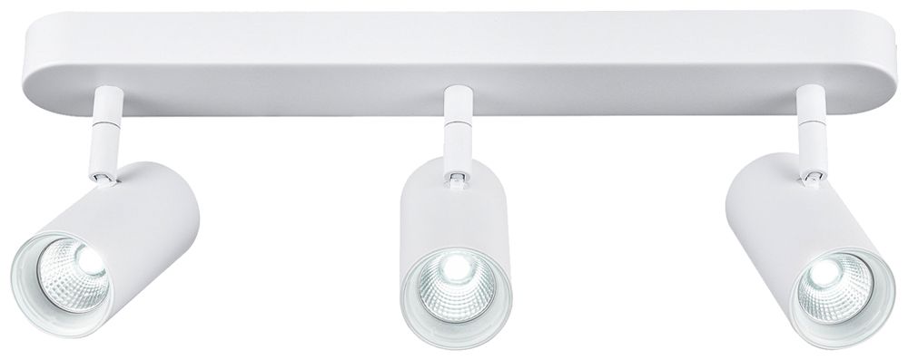 Spot LED SLV NOBLO 22W 1360lm 920…930 VAR 400×105×127mm blanc 3×Spot