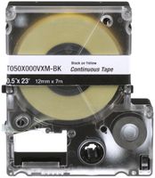 Etikettenkassette Panduit MP, Endlosband, 12×7000mm schwarz auf gelb