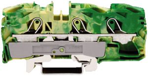 Durchgangsklemme WAGO TOPJOB S 16mm² 3L grün/gelb Serie 2016