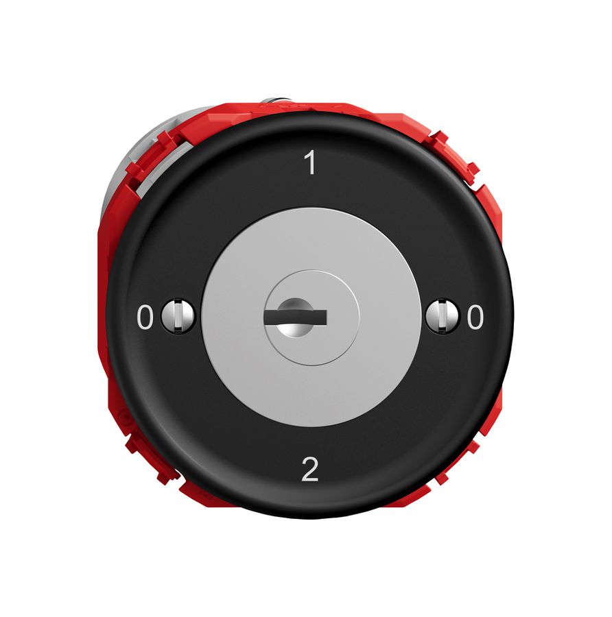 Interrupteur rotatif STANDARDdue SNAPFIX® commut.2/3L serrure et 2 clés no