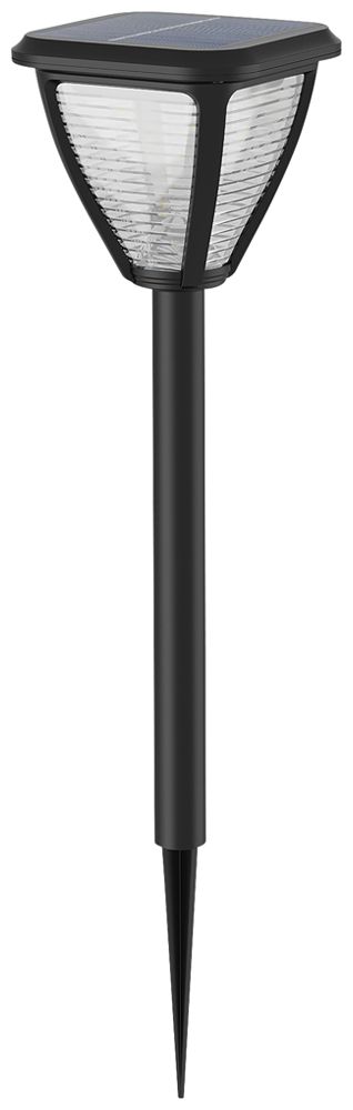 LED-Spiessleuchte Philips Vapora Solar SEN 1.5W 200lm 827 IP44 130×130 schwarz