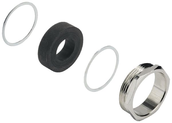 Kabelverschraubung WM VG H M32 MS M32 1.5×16…25mm Messing IP65 Silber