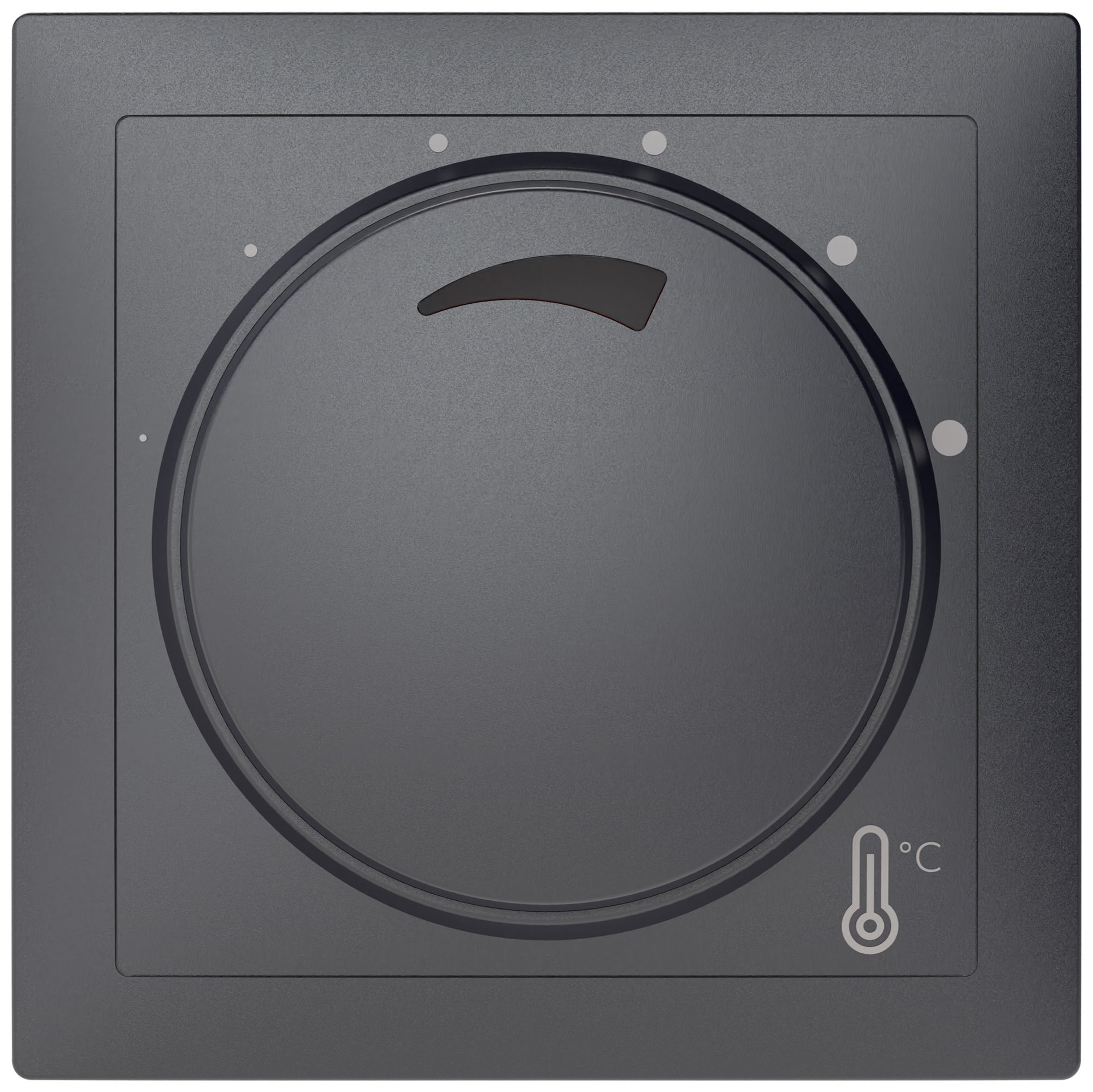 AP-Raumthermostat ABB SIDUS heizen NO/NC 230VAC/10A 5…30°C an