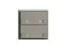 UP-Taster ZEP Universaldimmer Szene 1K/2T EDIZIOdue dunkelgrau